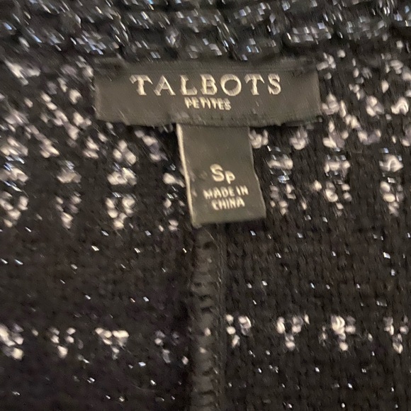 Talbots sweater jacket / blazer cotton sp - Picture 2 of 8